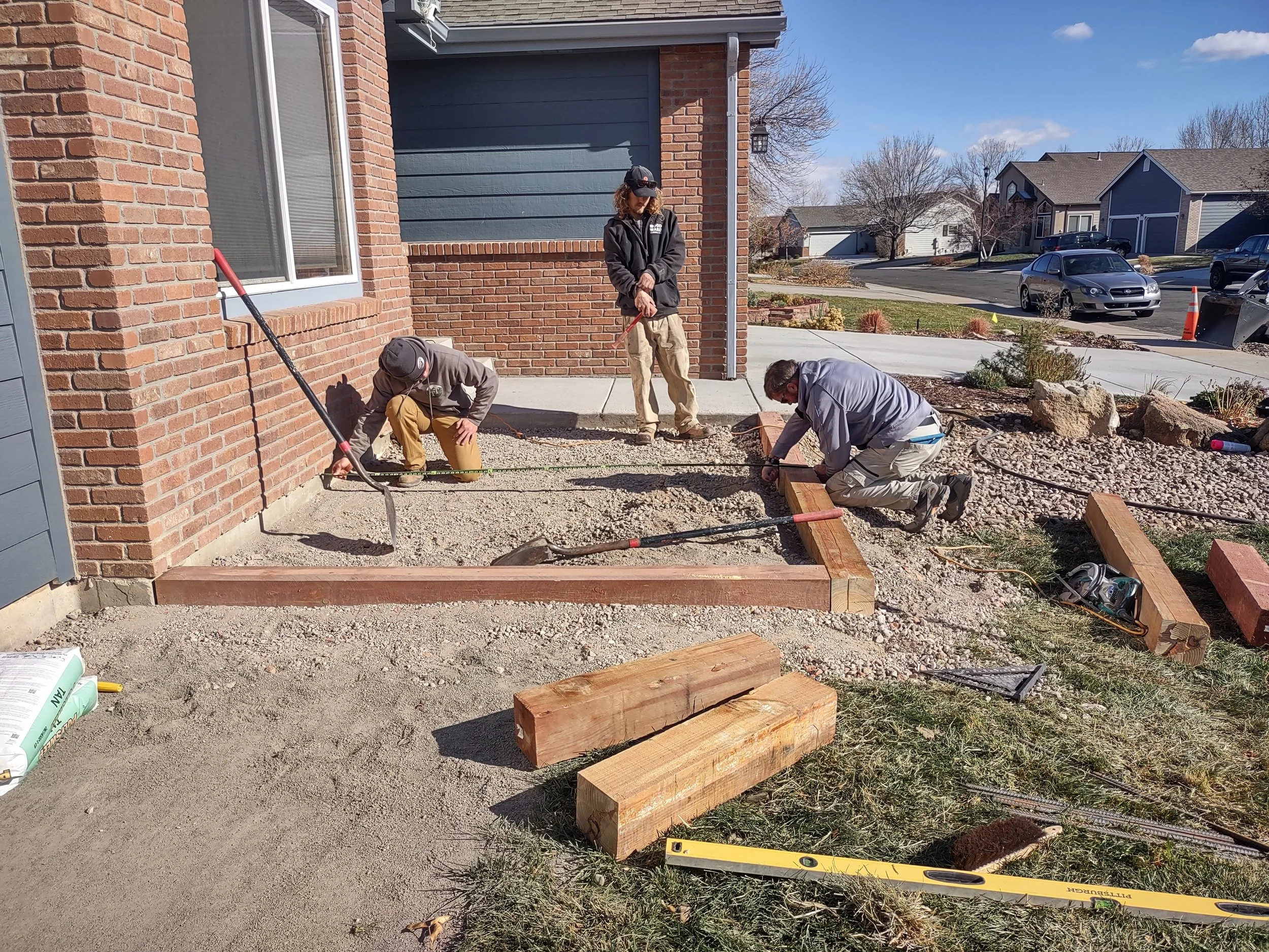 working in loveland on a patio hardscape.jpg