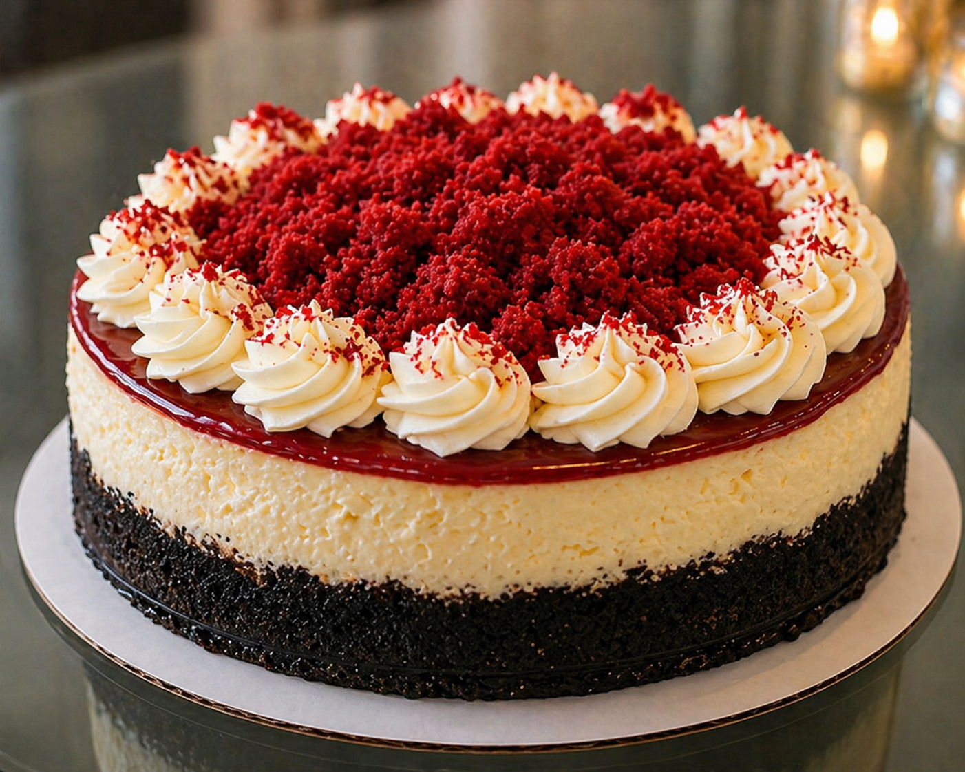 Red Velvet Cheesecake