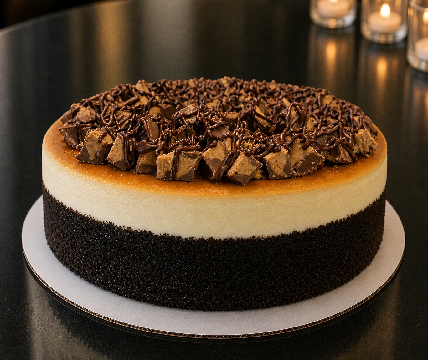 Reese's Peanut Butter Cups Cheesecake