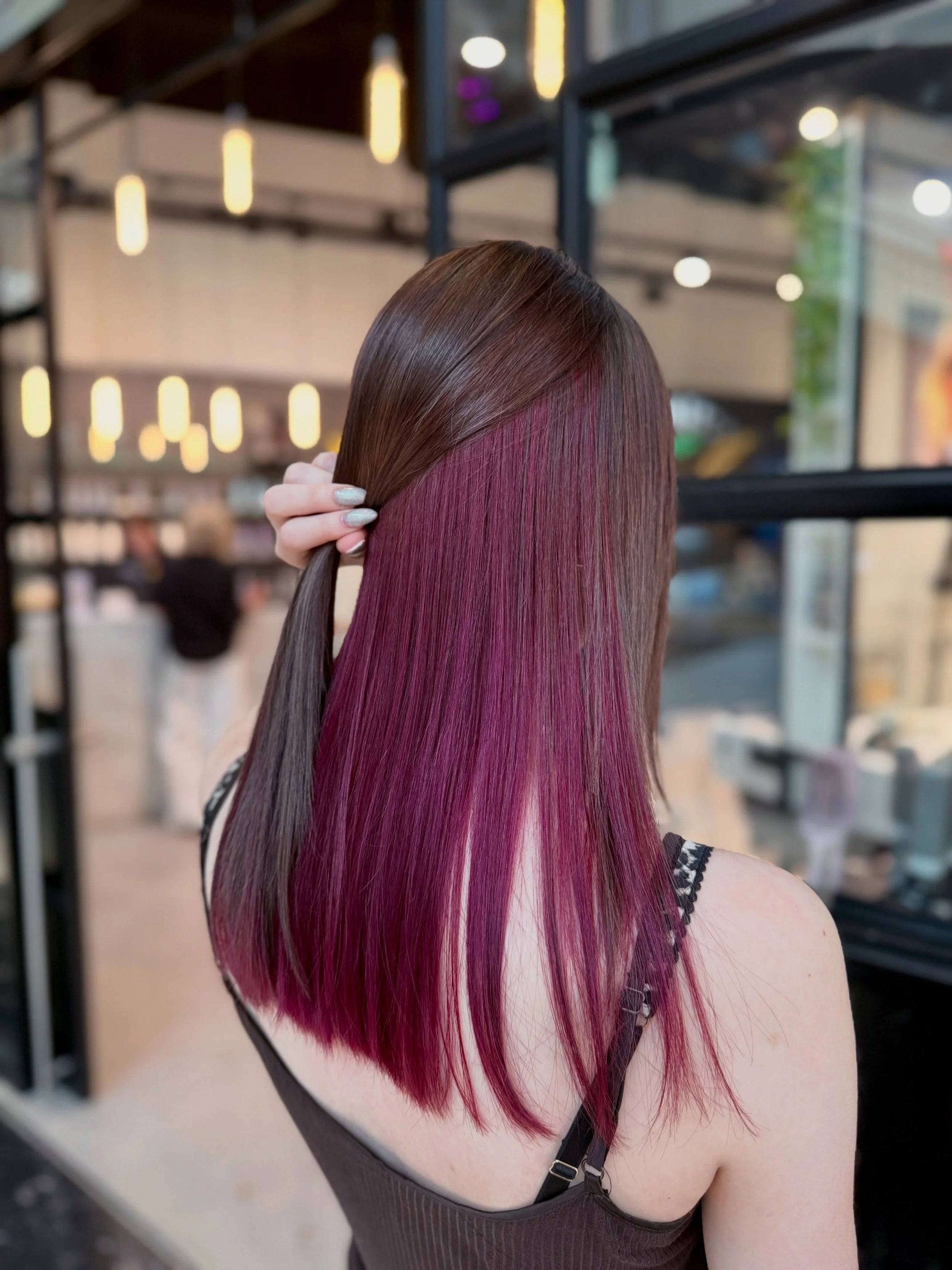 Magenta purple peekaboo 💜

Created by our Style Director Cam