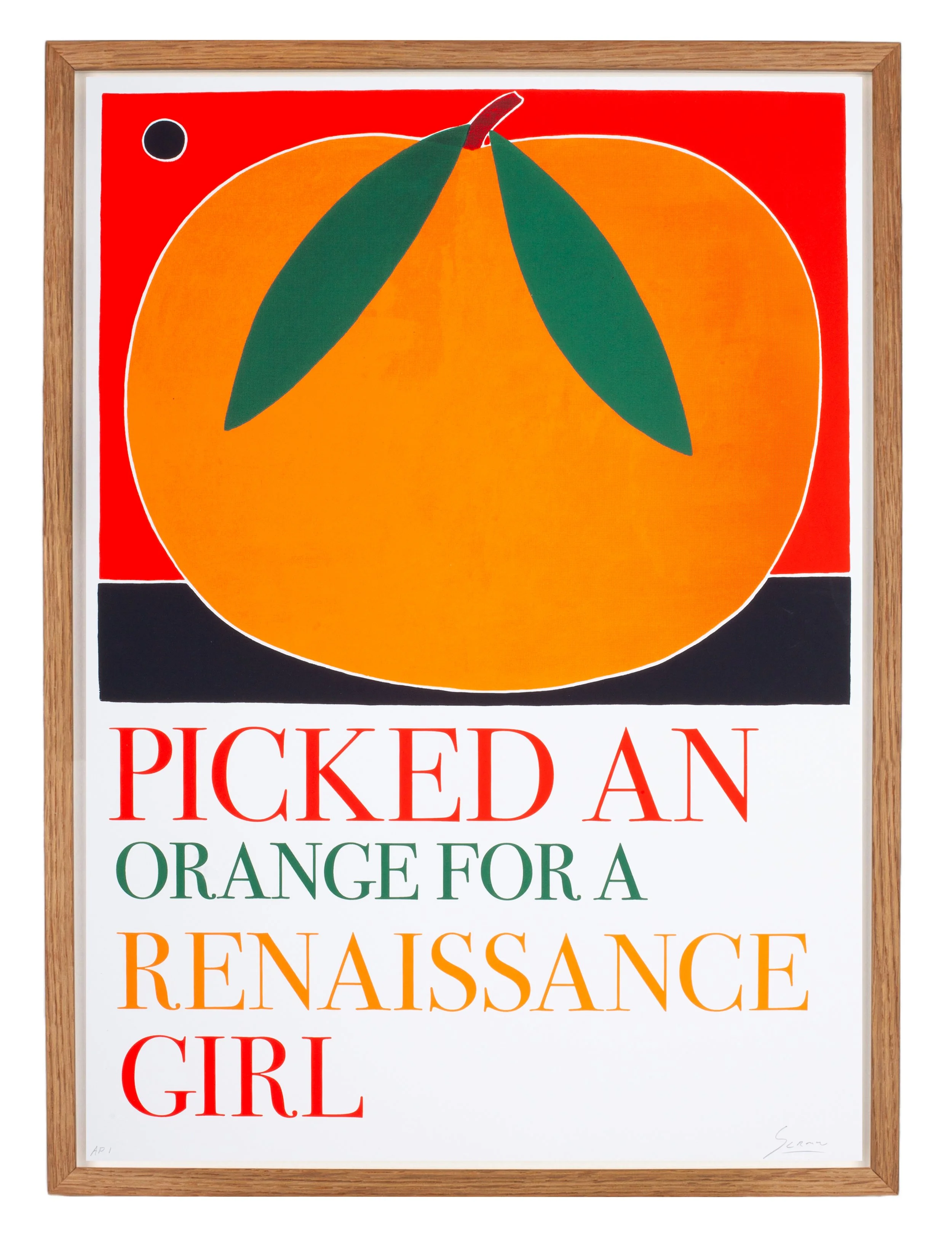 Picked an Orange For a Renaissance Girl Edition