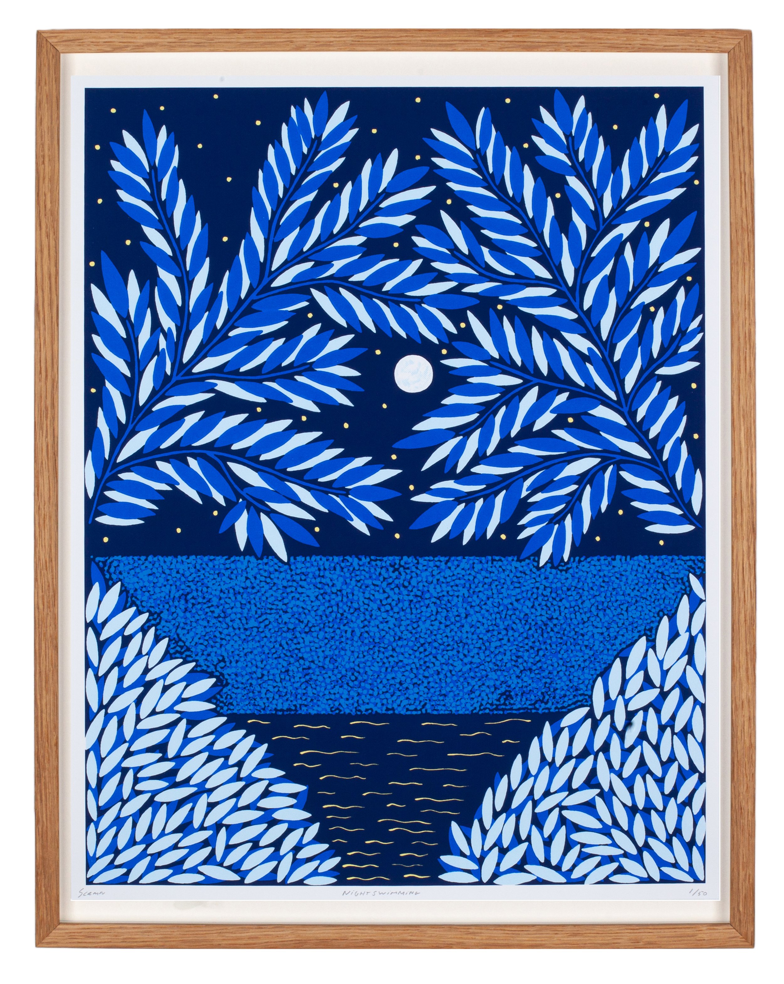 Nightswimmingprintframed.jpg