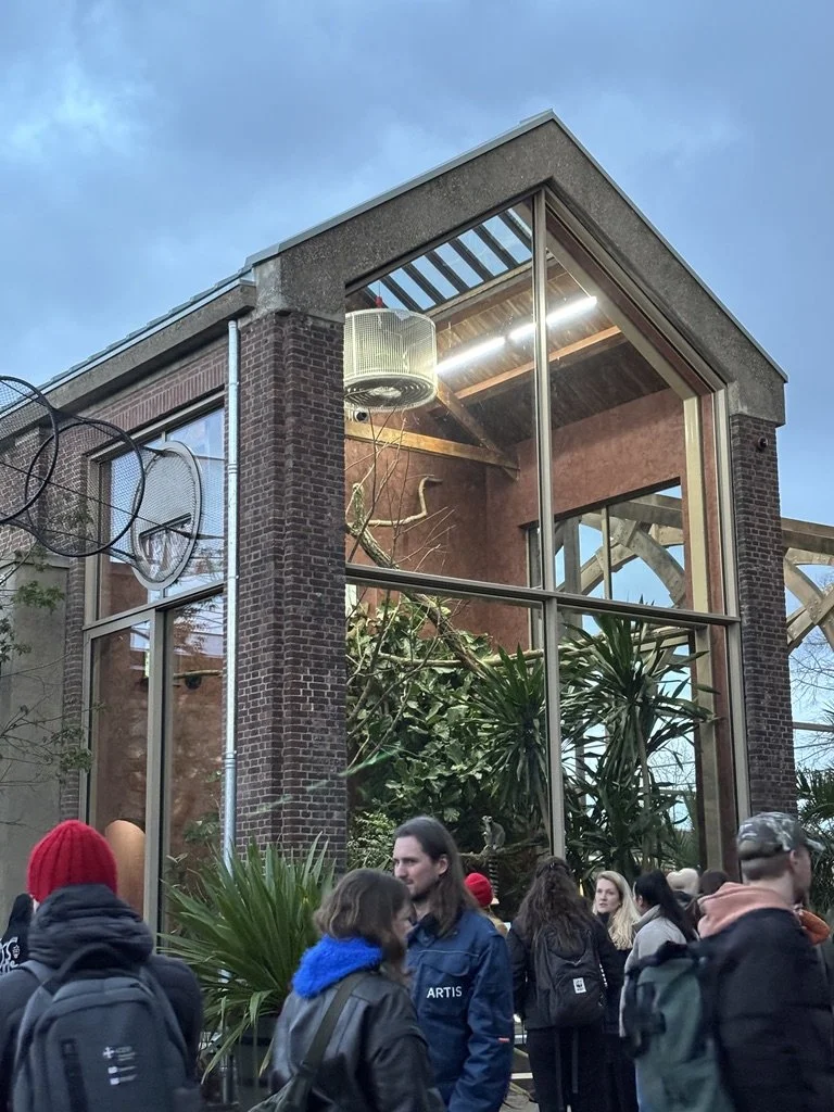 Artis verblijf afgewerkt met leemstuc en natuurlijke pleisters voor een gezonde omgeving