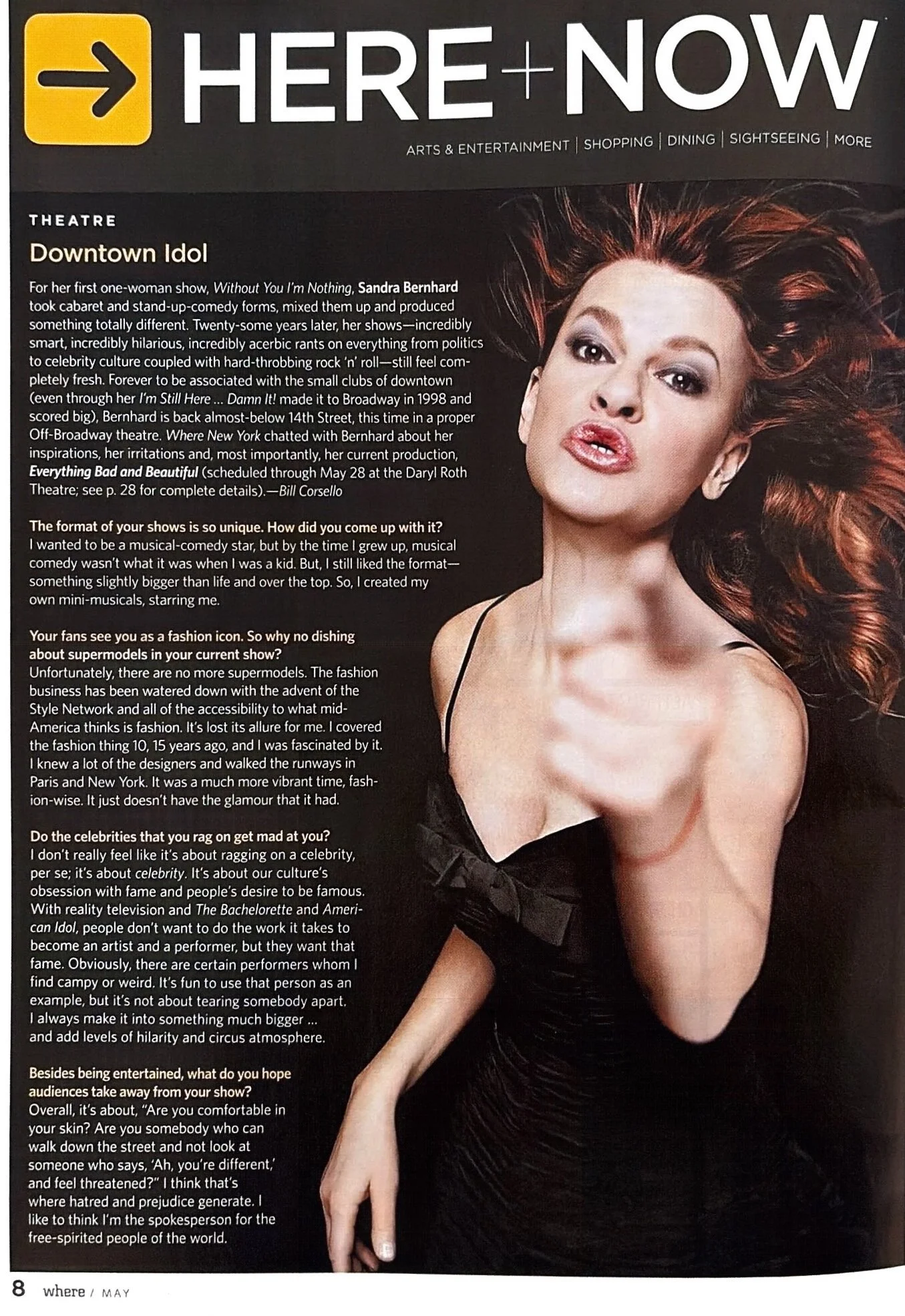 Sandra Bernhard: Downtown Idol