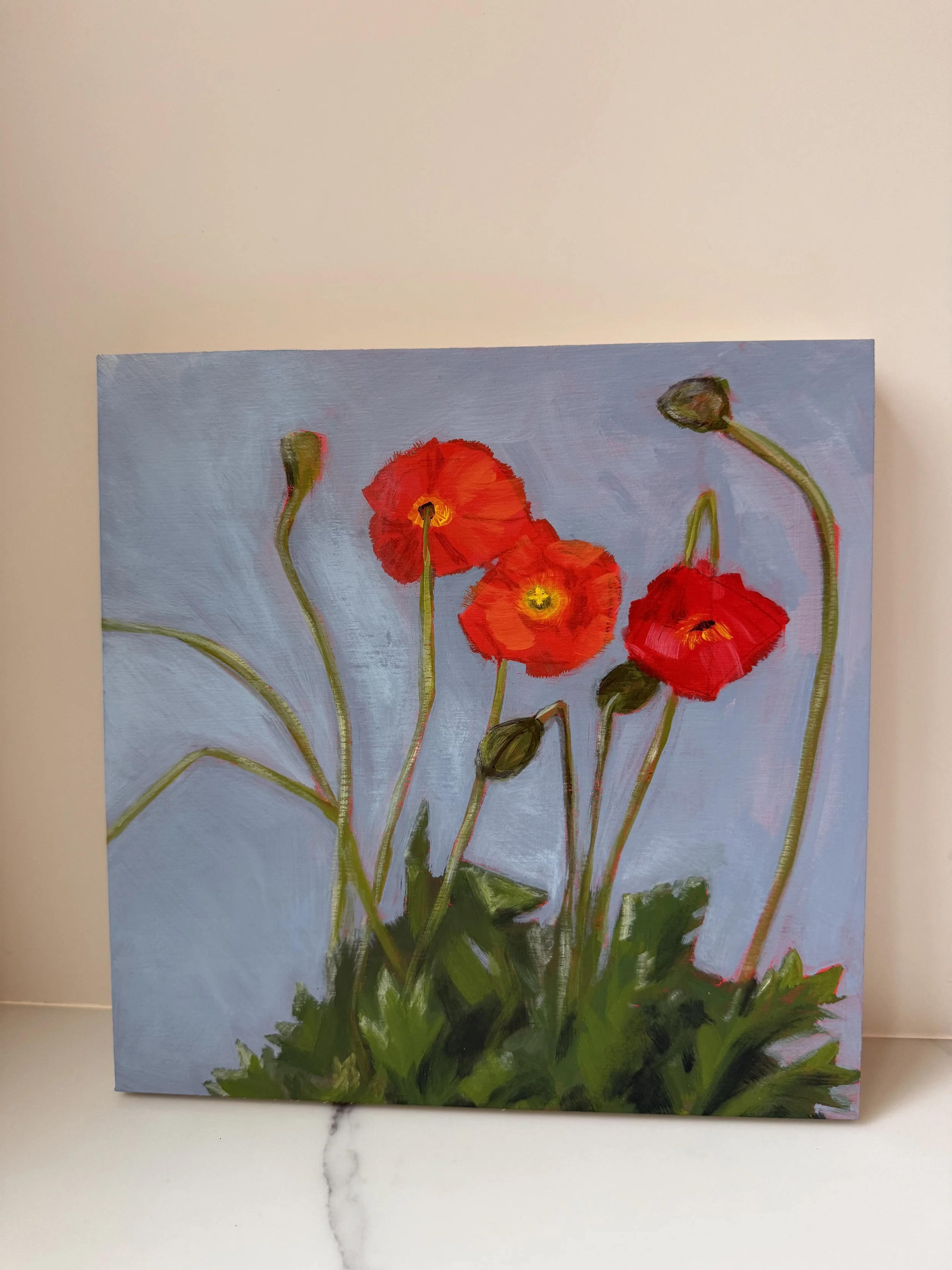 A NEW TODAY | 10" x 10" | ACRYLIC ON BIRCH PANEL | $225
