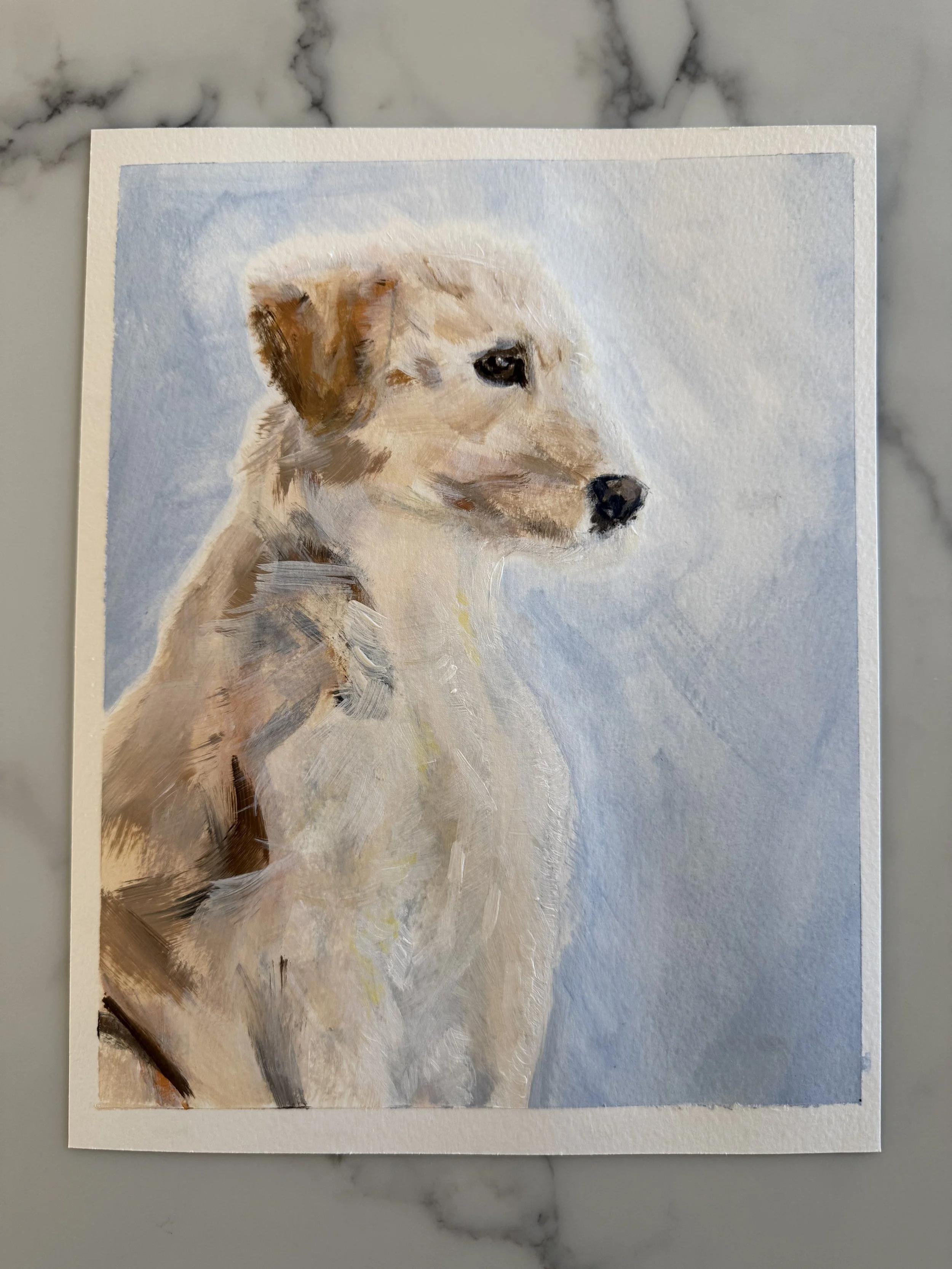 Original Commission on Cold Press Paper