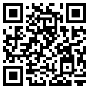 A black and white QR code.