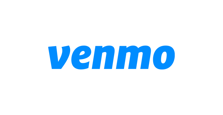 Venmo logo in blue text.