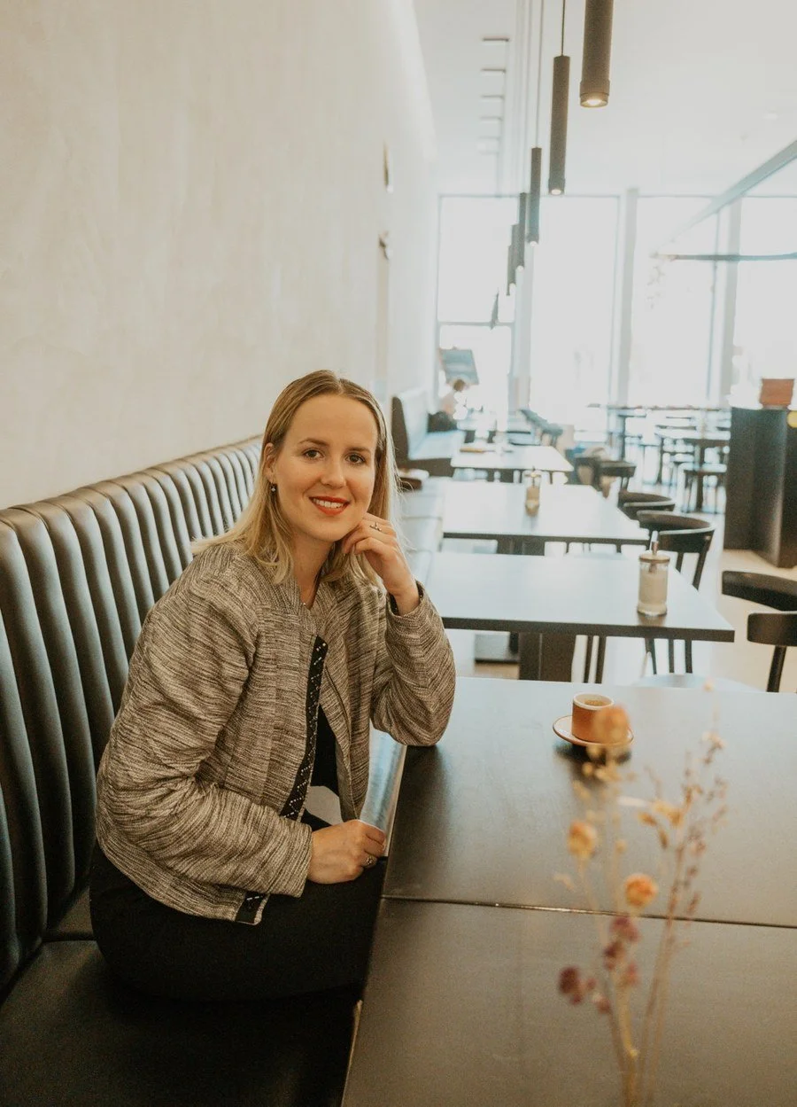 Pauline de Mama Pro Clu, média sur le conciliation entre la maternité et le travail.