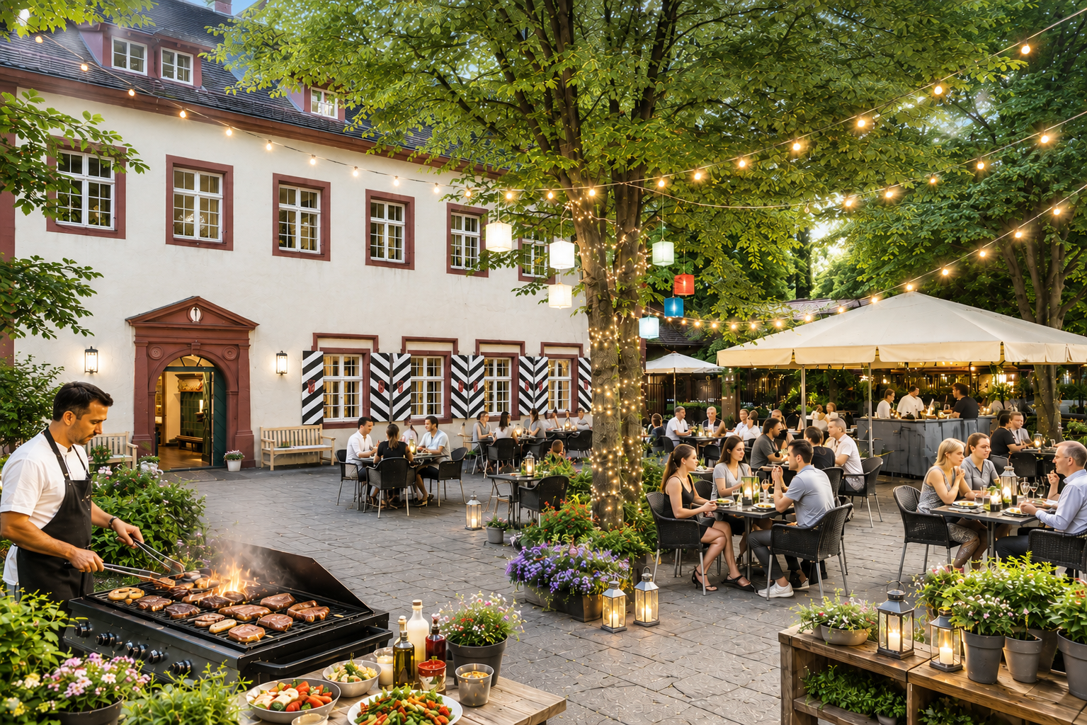 Basler Gartenfest im Haus der Feuerschützen