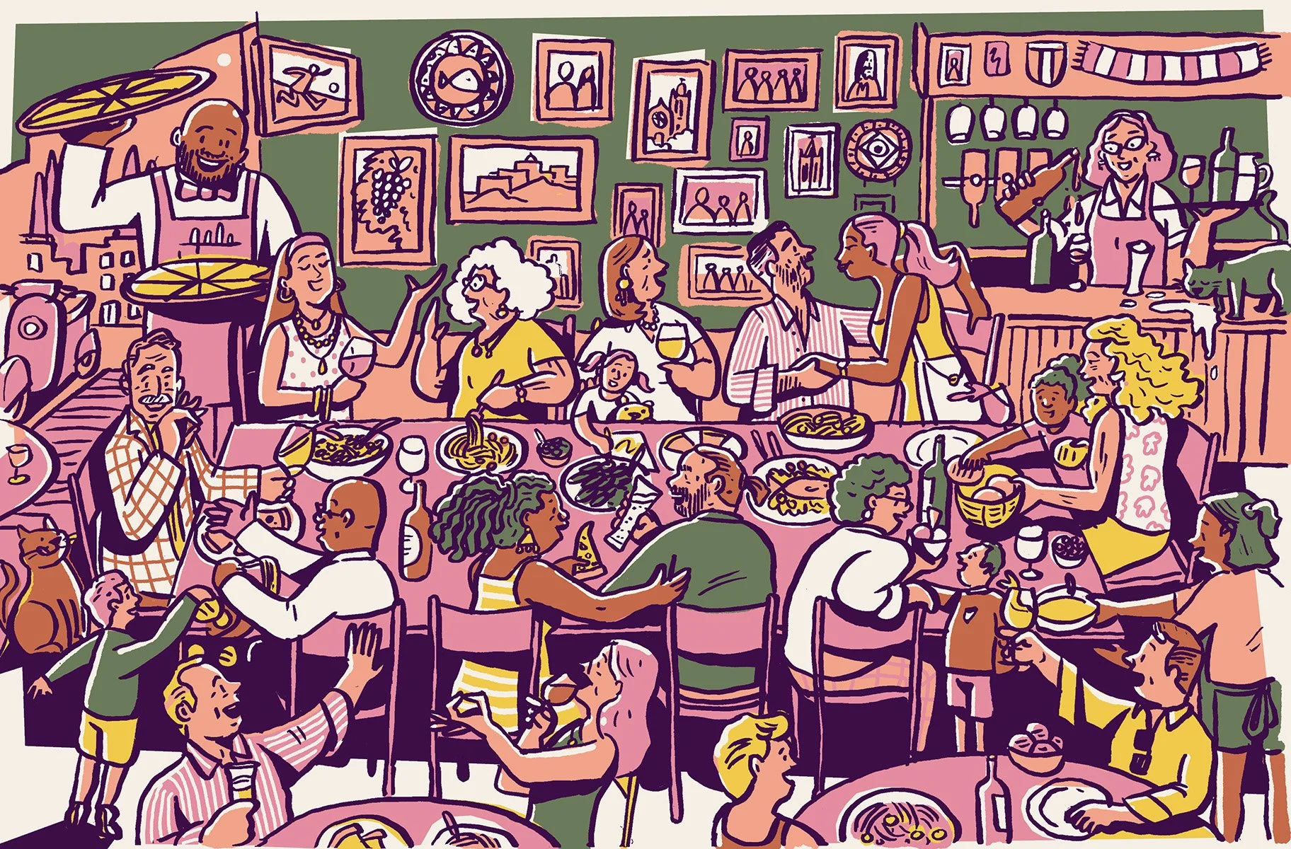 Sicily restaurant mural green.jpg