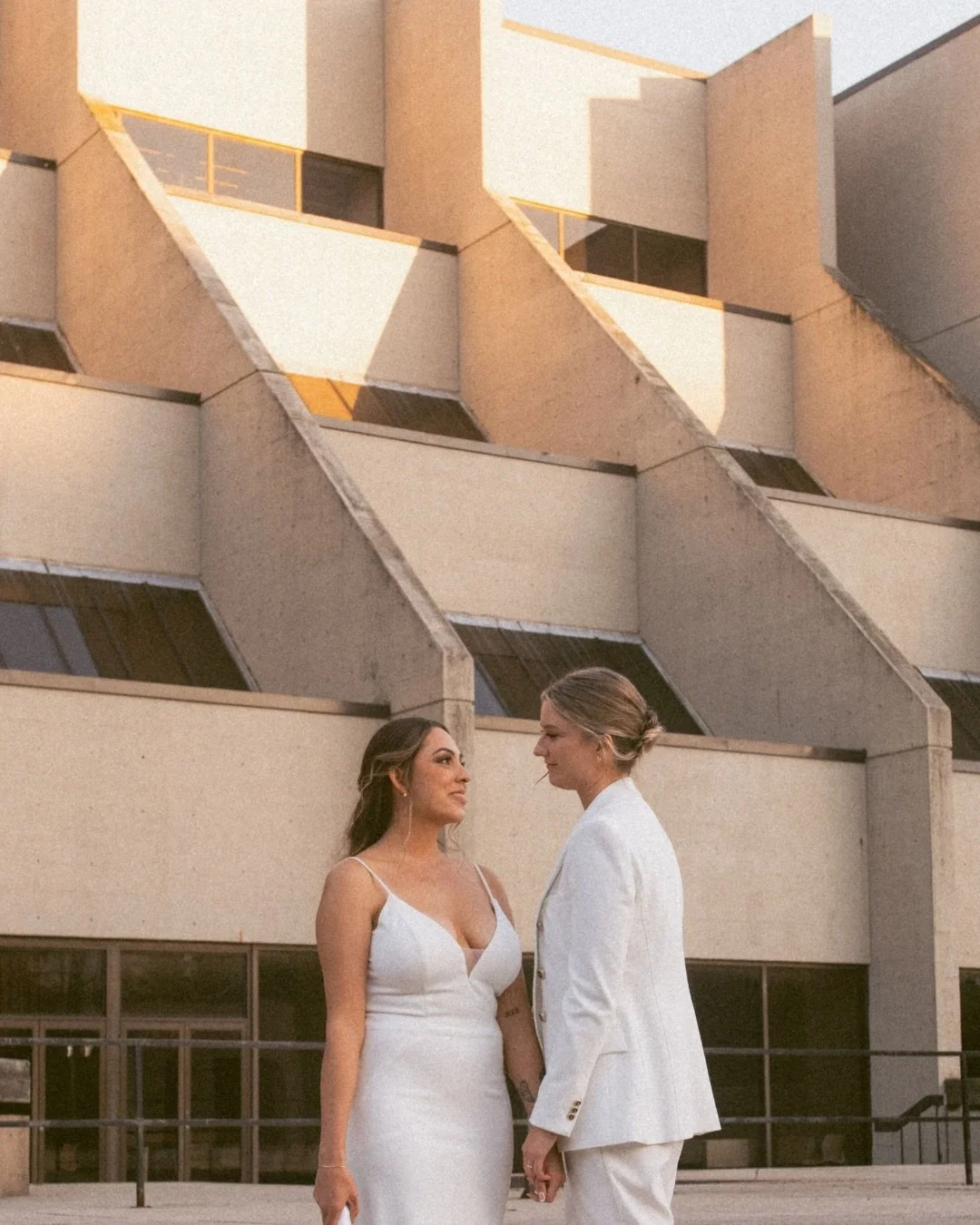 The @at_theagh makes a stunning backdrop for your day. Clean lines, soaring ceilings, and beautiful natural light. 

B + S&rsquo;s day felt like it belonged on the gallery wall. Beautiful inside and out. 

-

Your venue sets the tone, let&rsquo;s fin