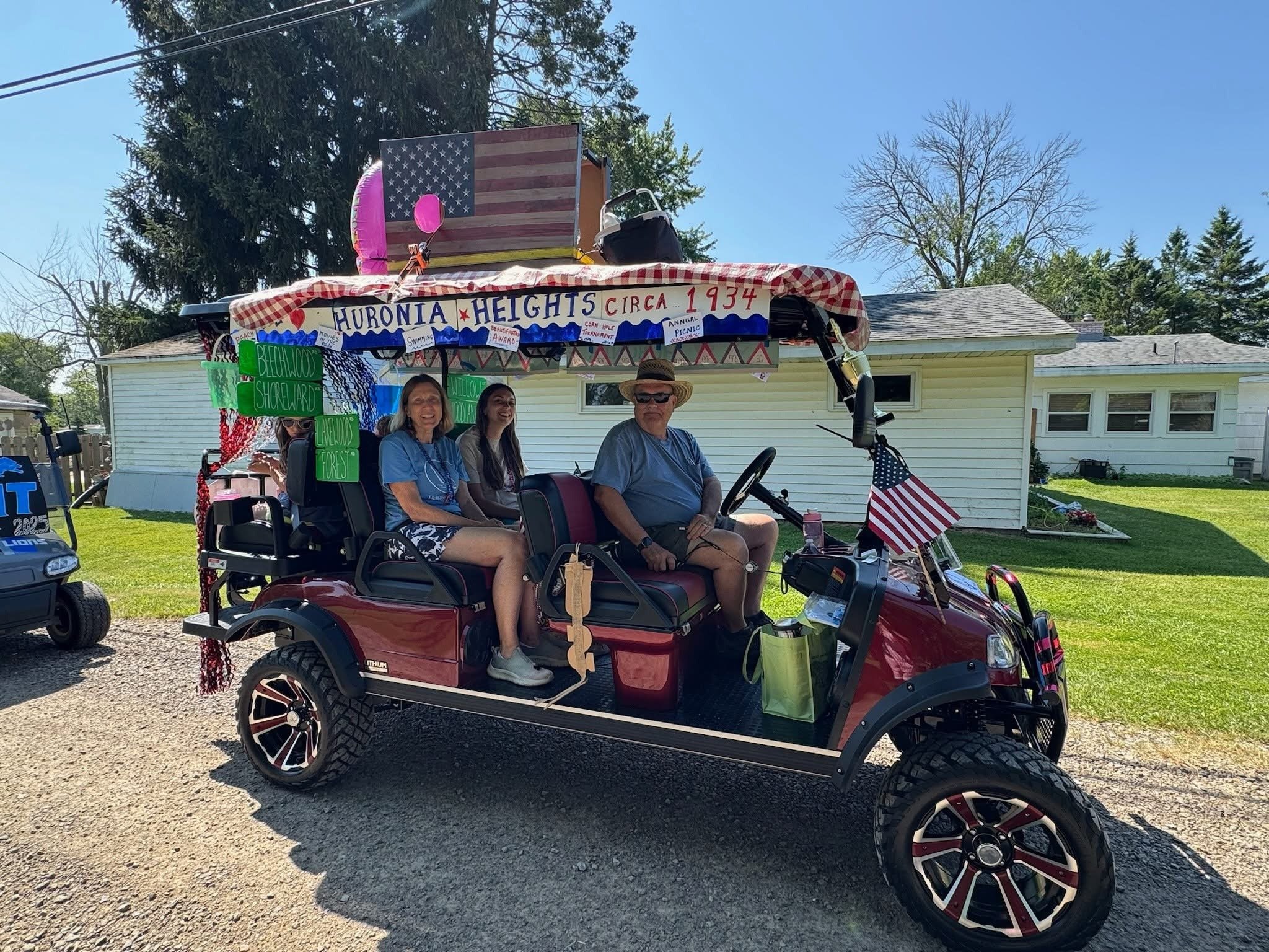 Golf Cart Parade