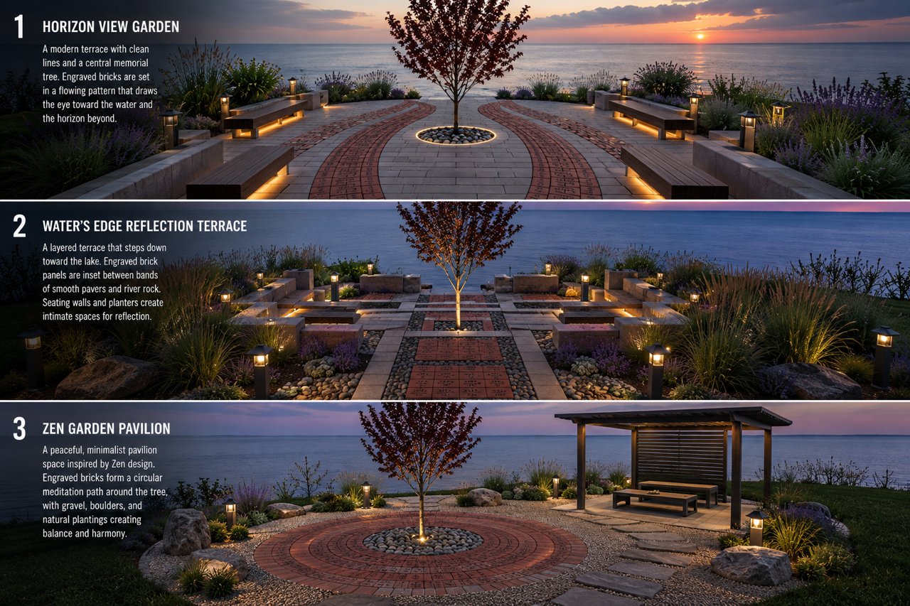 Legacy Brick Garden