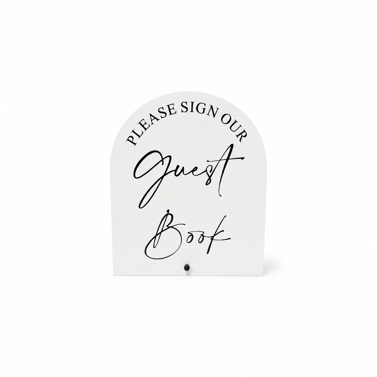 Guest Book Sign Signage