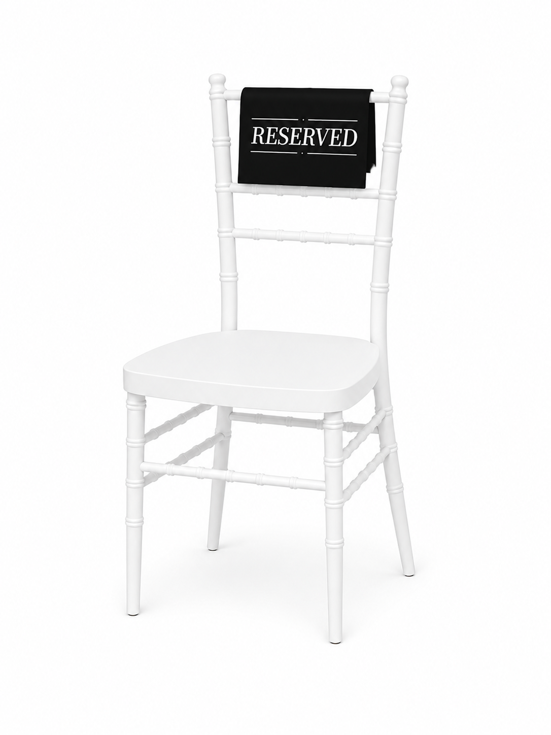 Reserve Chair Sign