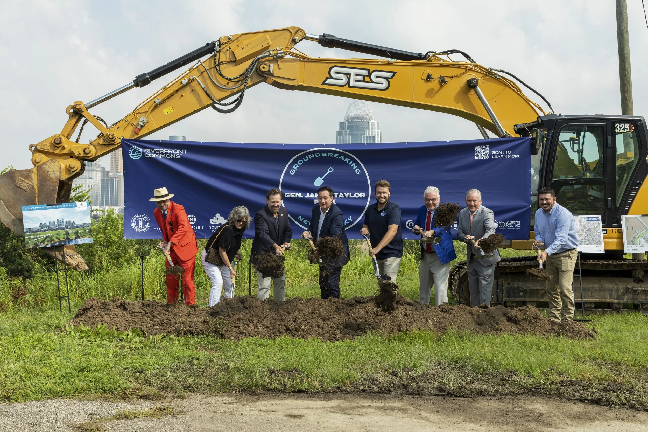 City Of Newport And Southbank Partners Break Ground On General James Taylor Park &amp; Phase 6 Of The Riverwalk