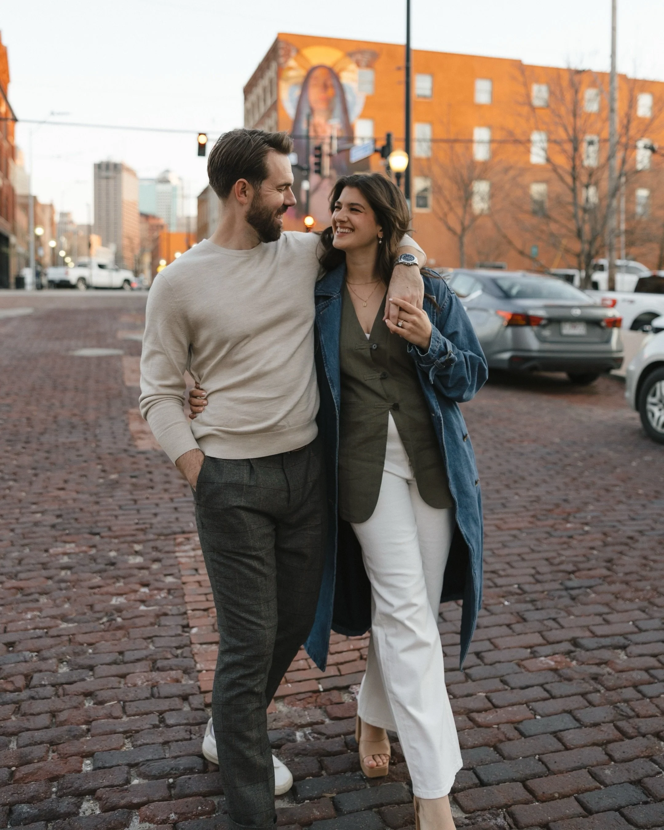 date night stroll with h+b✨