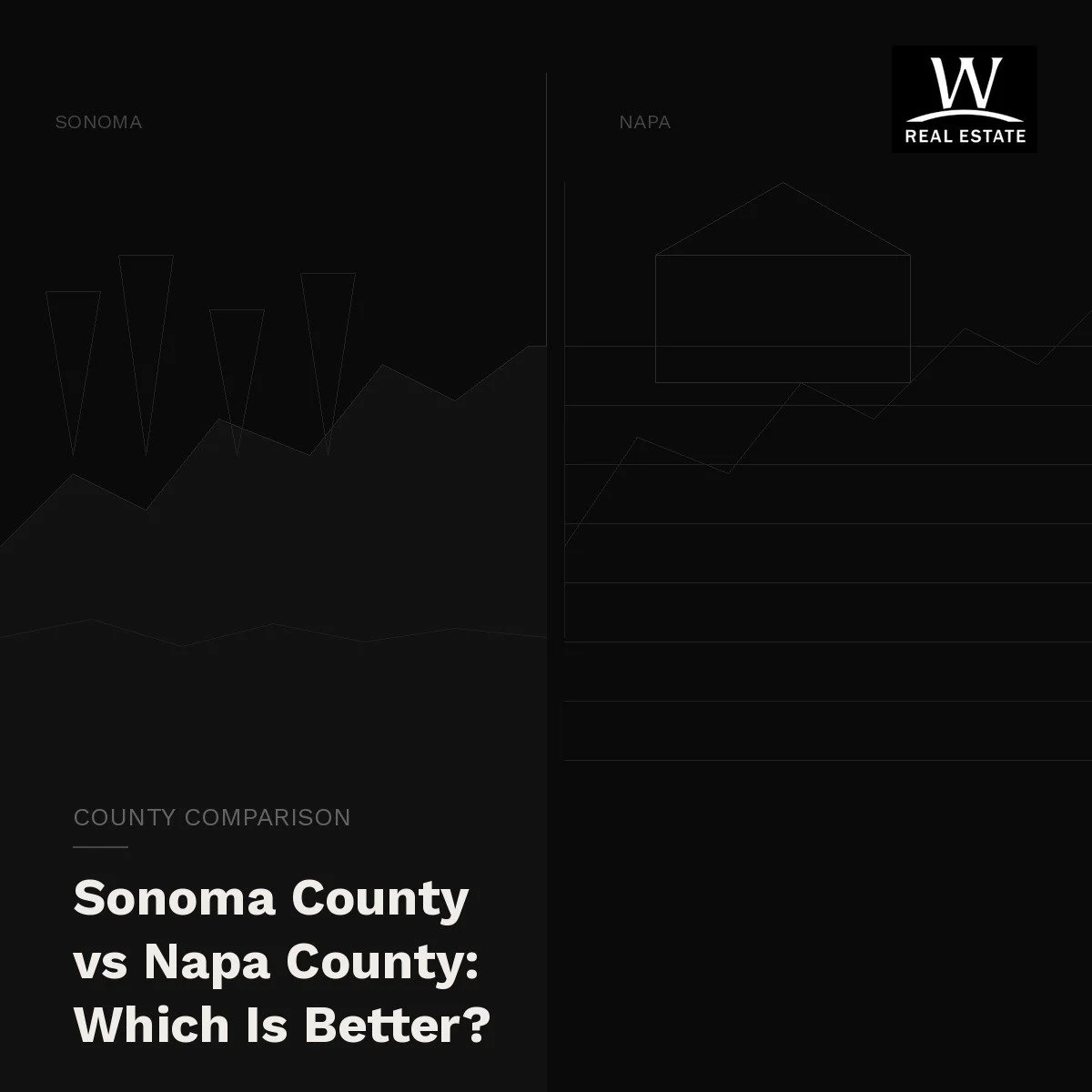 Sonoma County vs Napa County: Which Is the Better Place to Buy Real Estate?