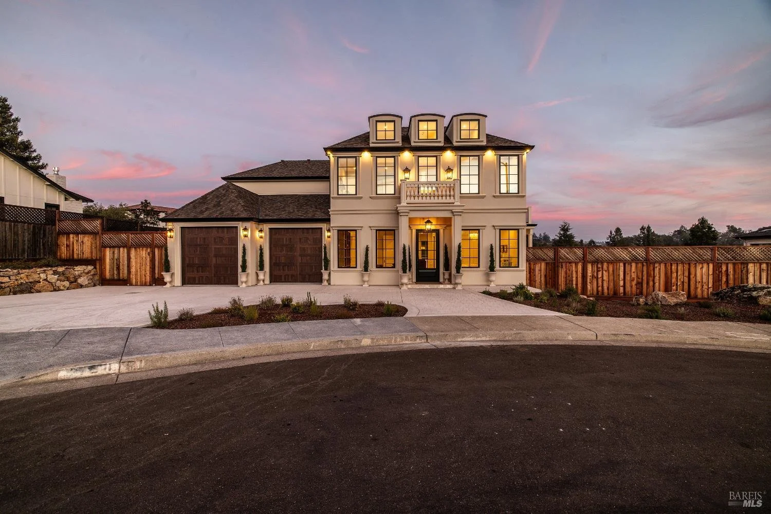 French inspired turnkey new construction