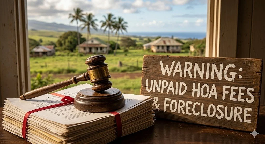 Can You Lose Your Property for Unpaid HOA Fees in Hawaiʻi County? (Waimea, Waikoloa, Hamakua &amp; Honokaʻa Guide)
