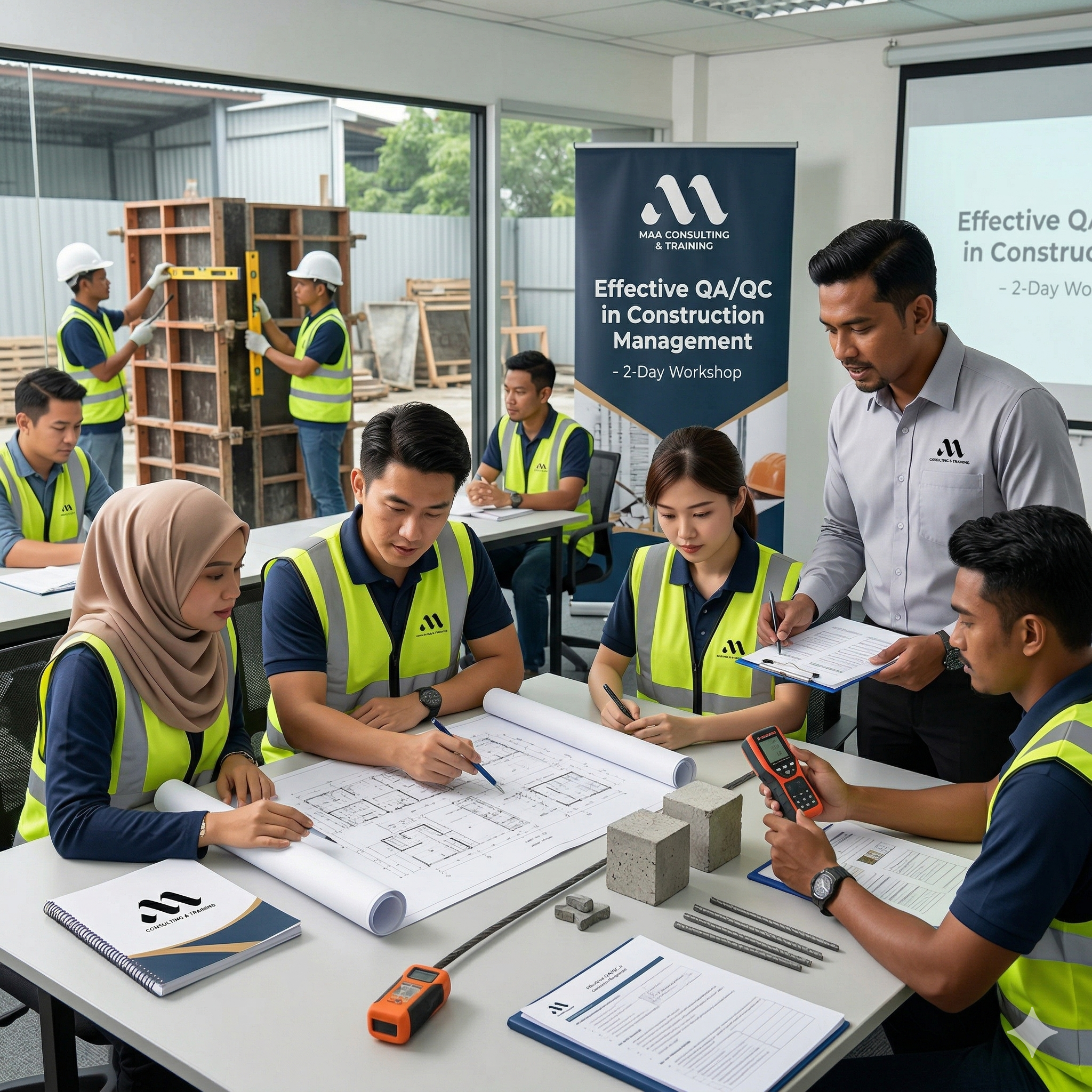 2 days program on effective qa/qc in construction management