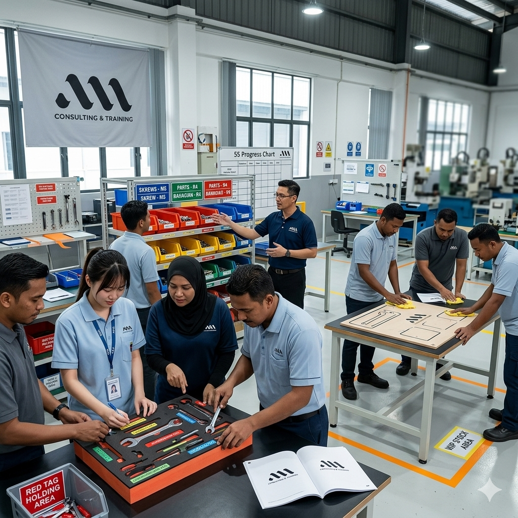 1 day program on 5s lean methodology, system and principles