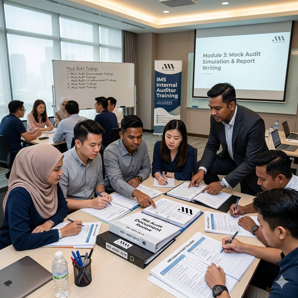 3 days program on integrated management system internal auditor training