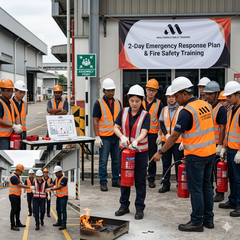 2 days program on emergeny response plan fire safety