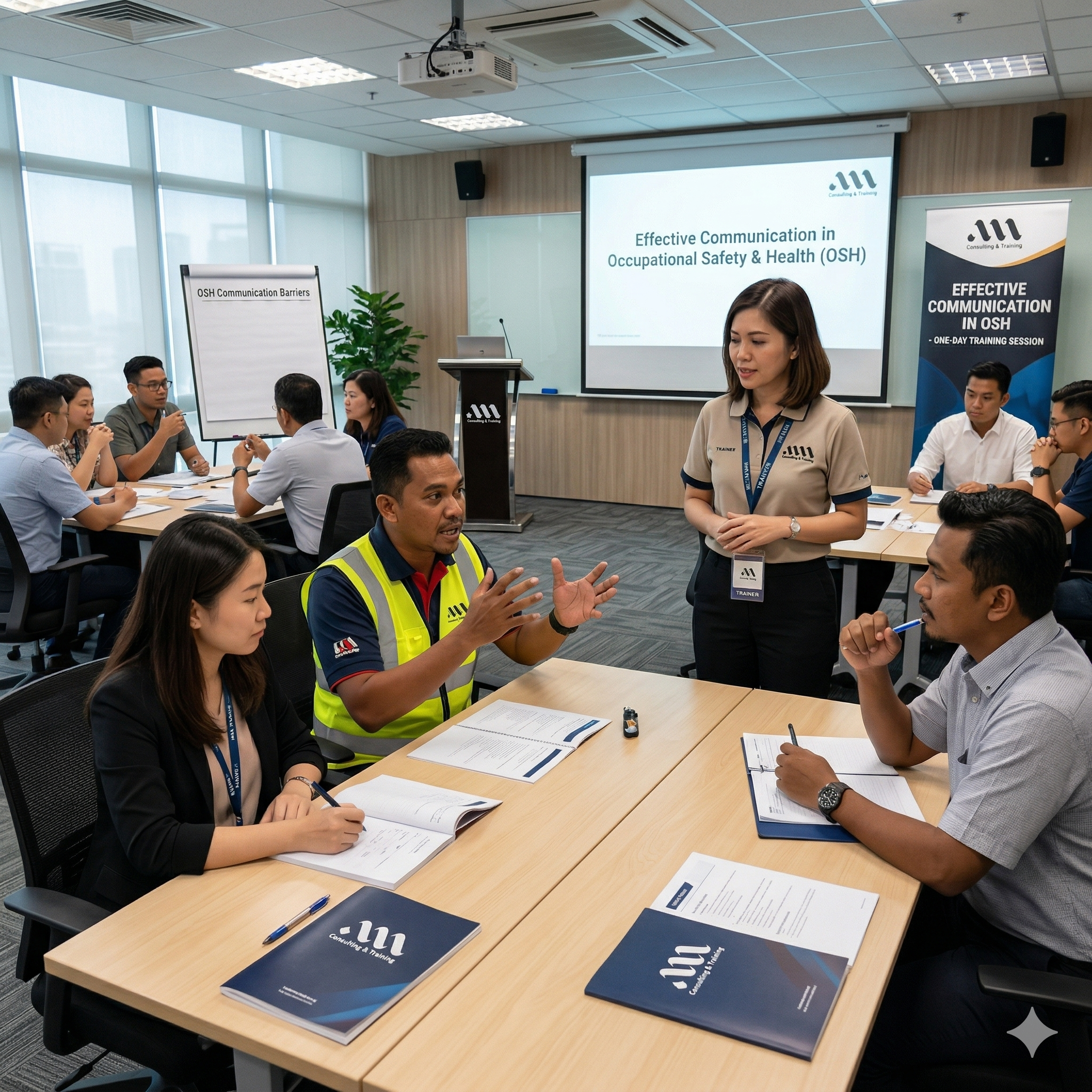 1 day program on effective communication in osh