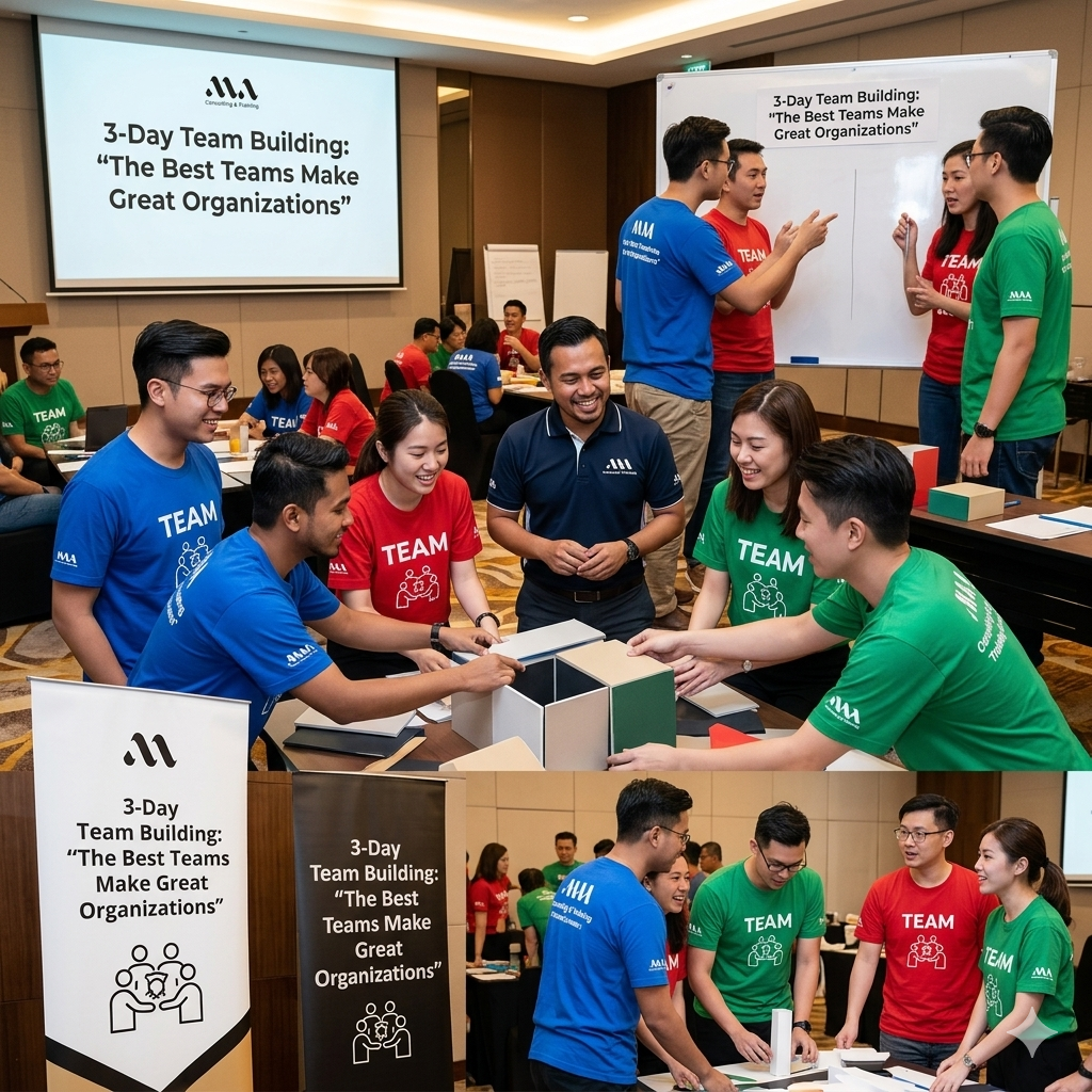 3 days program on team building the best teams make great organizations