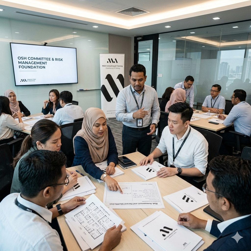 2 days program on osh committee foundating of osh risk management training