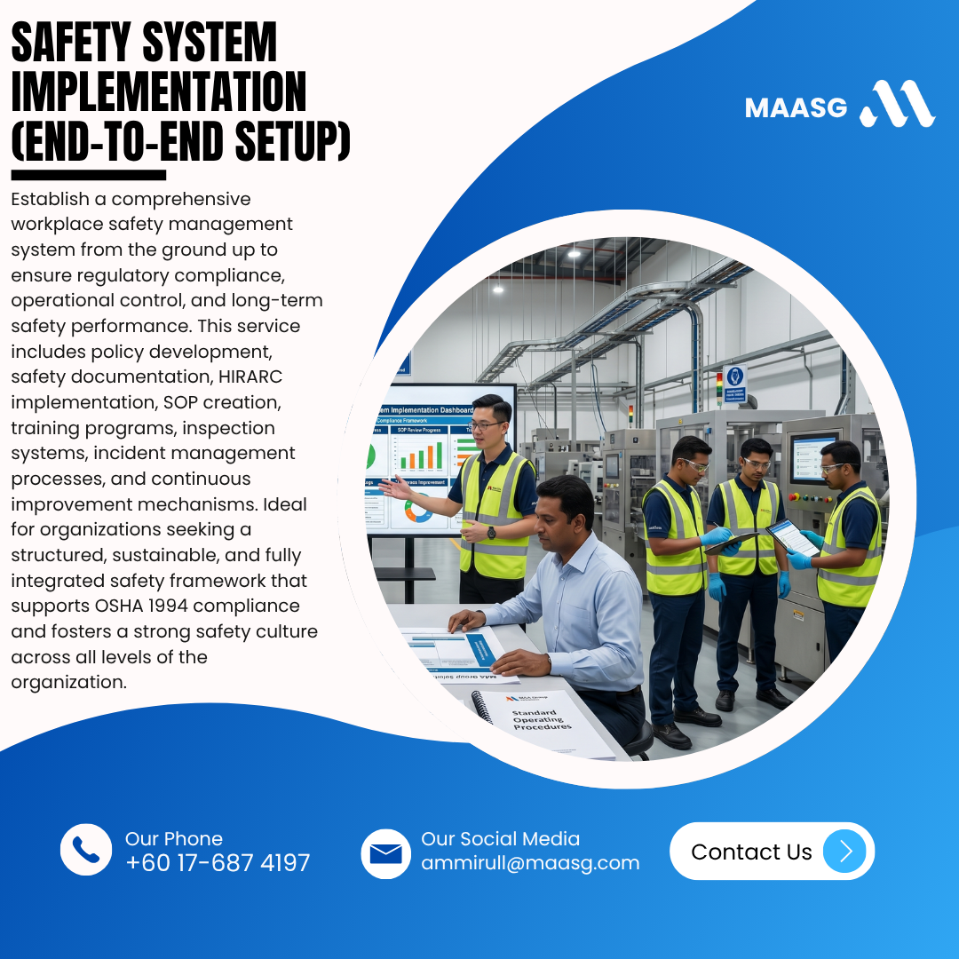 Safety System Implementation (end-to-end setup)