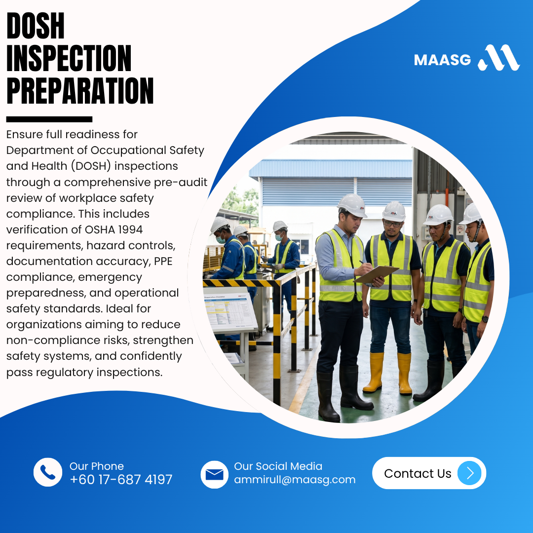 DOSH Inspection Preparation