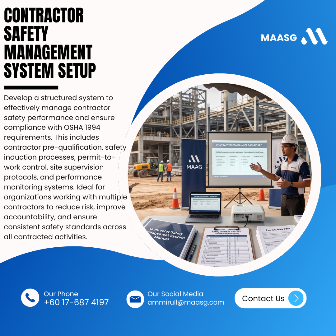 Contractor Safety Management System setup