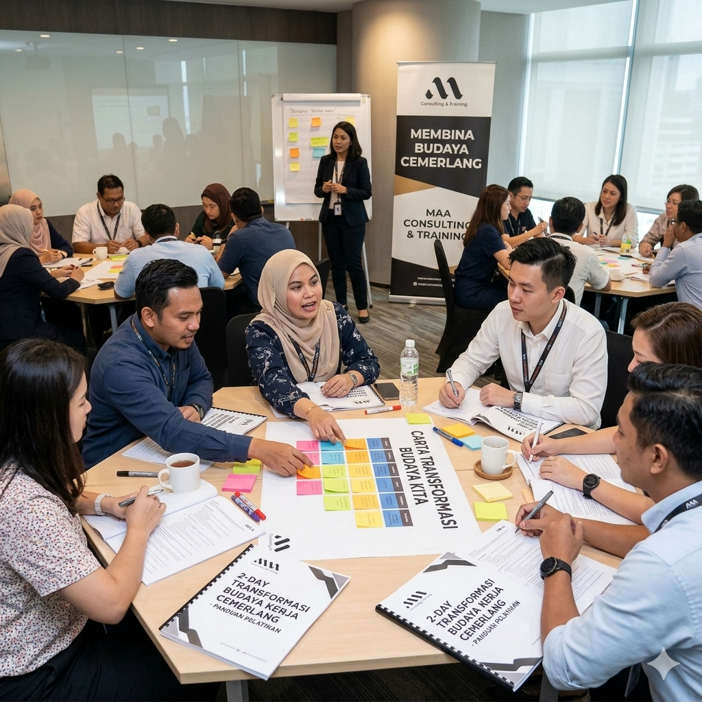 2 days program on transformasi budaya kerja cemerlang