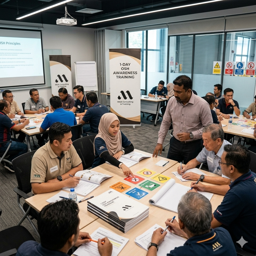 1 day program on occupational safety and health awareness