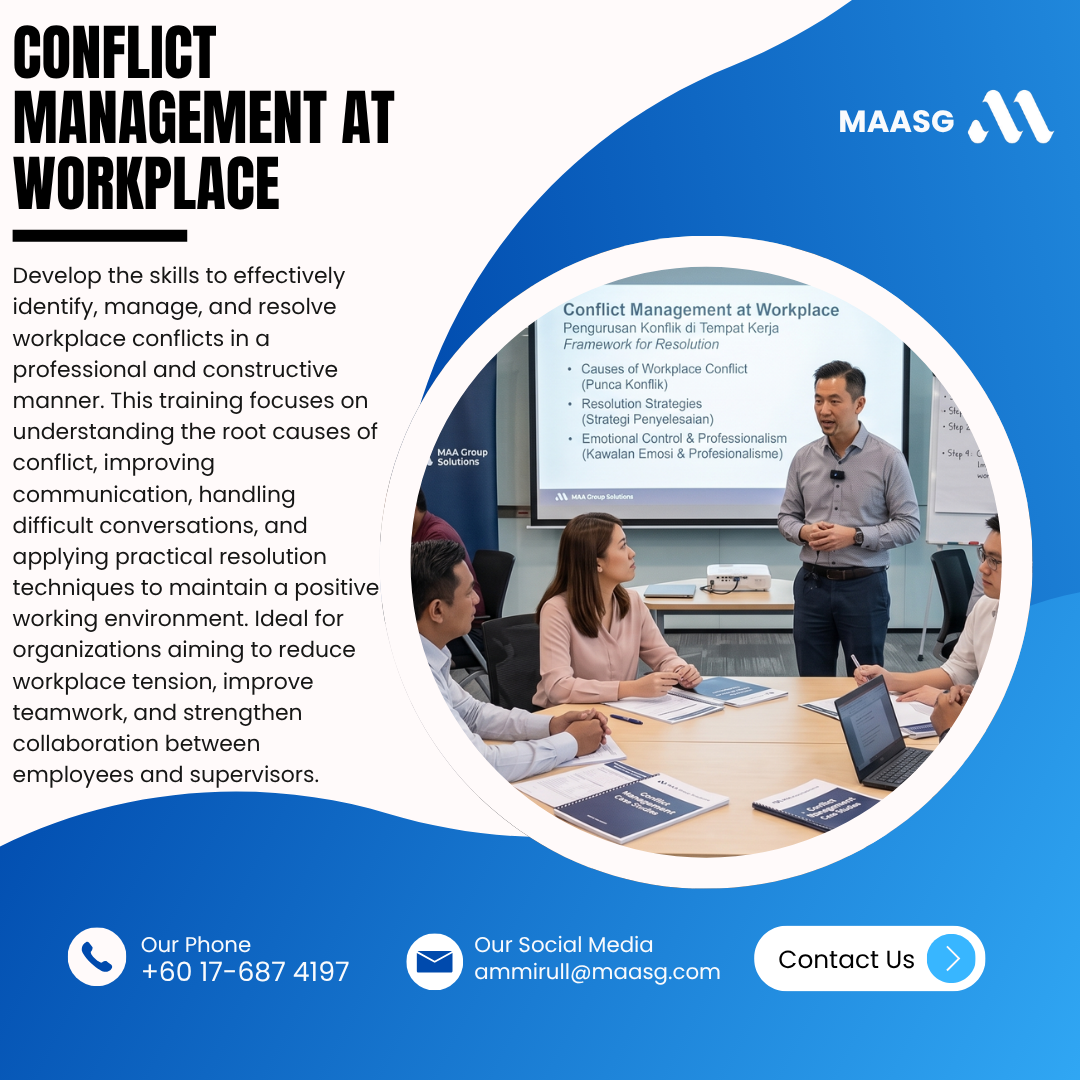 Conflict Management at Workplace