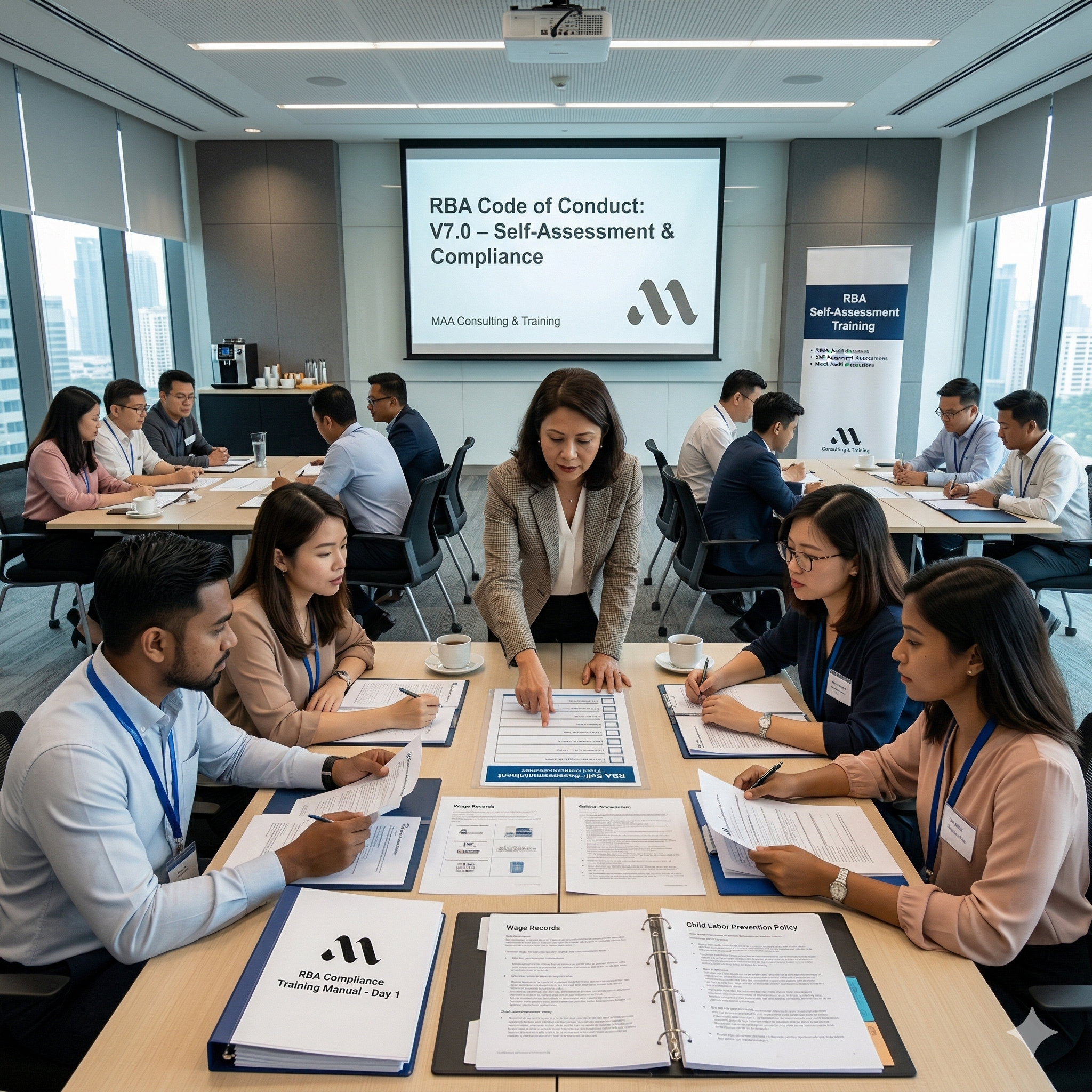 2 days program on understanding responsible business alliance and self assessment compliance