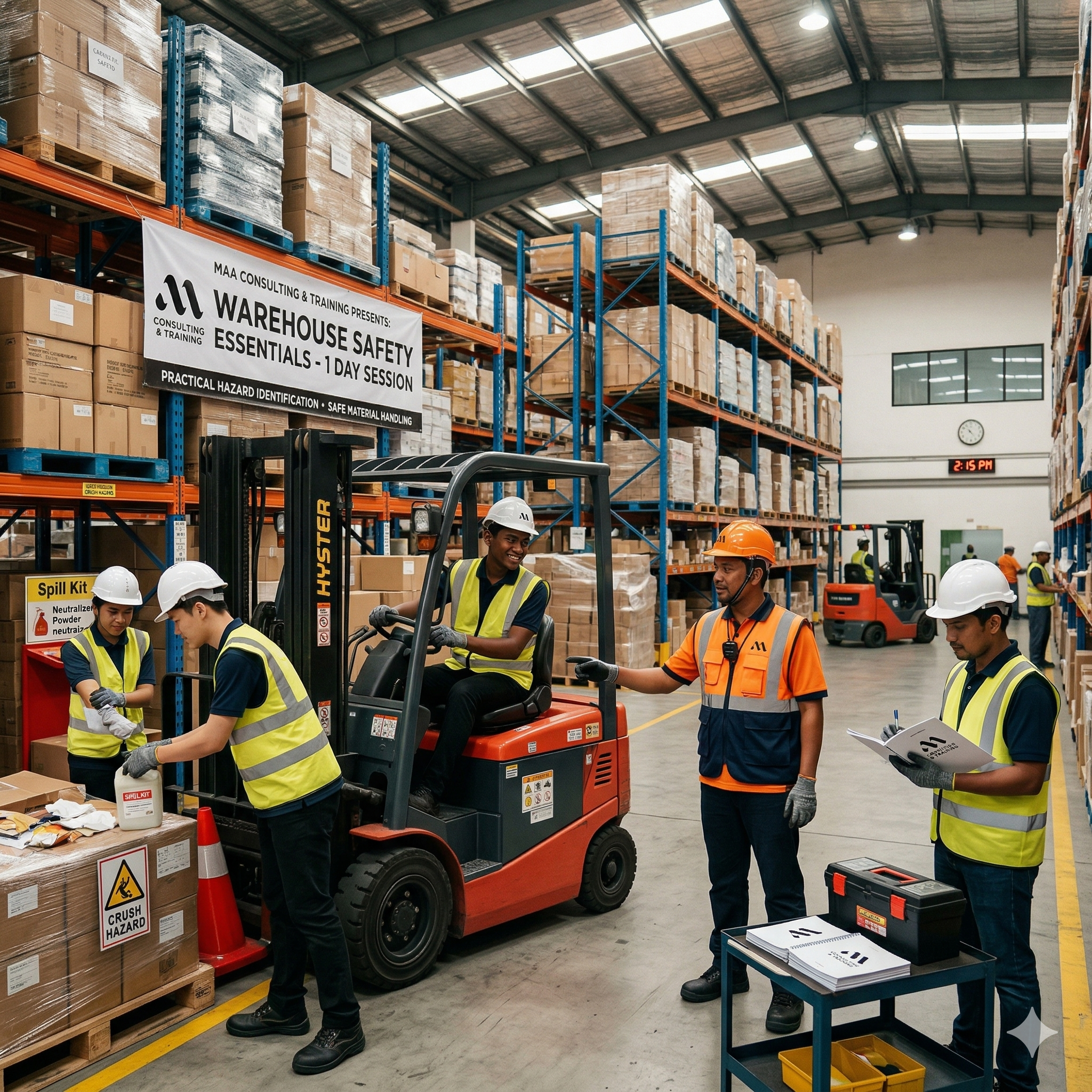 1 day program on warehouse safety