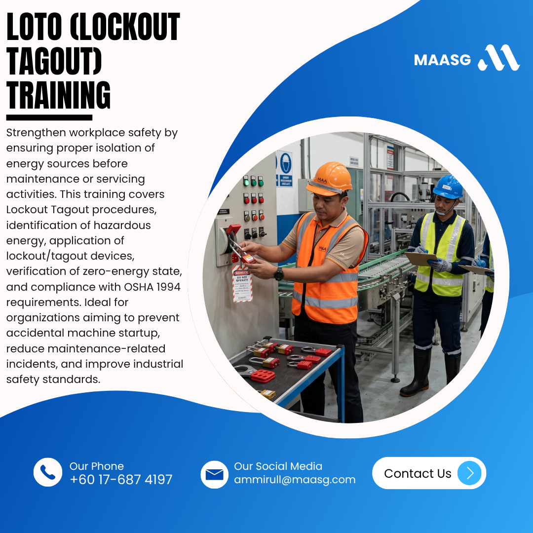 LOTO (Lockout Tagout) Training