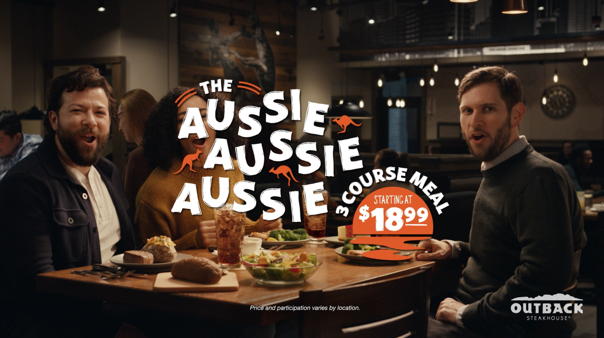 Outback Aussie Three Course