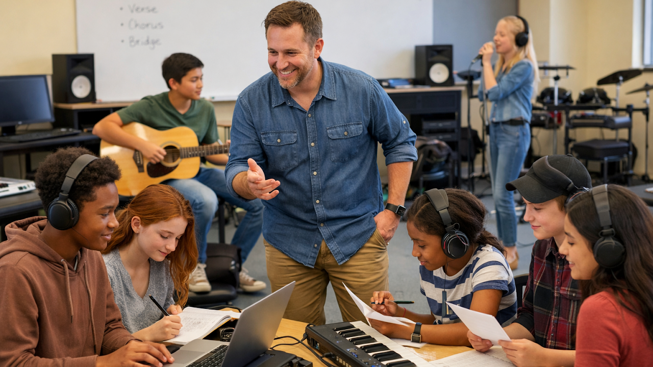 Reaching More Students in Music: Hiring More Teachers or Redesigning Teaching Roles?