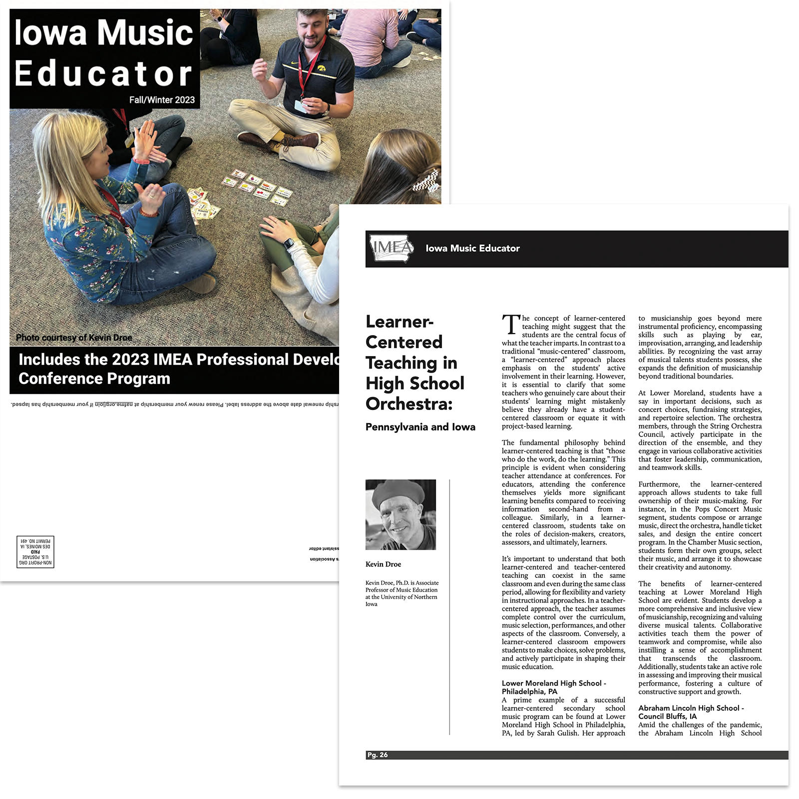 Learner-Centered Teaching in High School Orchestra: Pennsylvania and Iowa