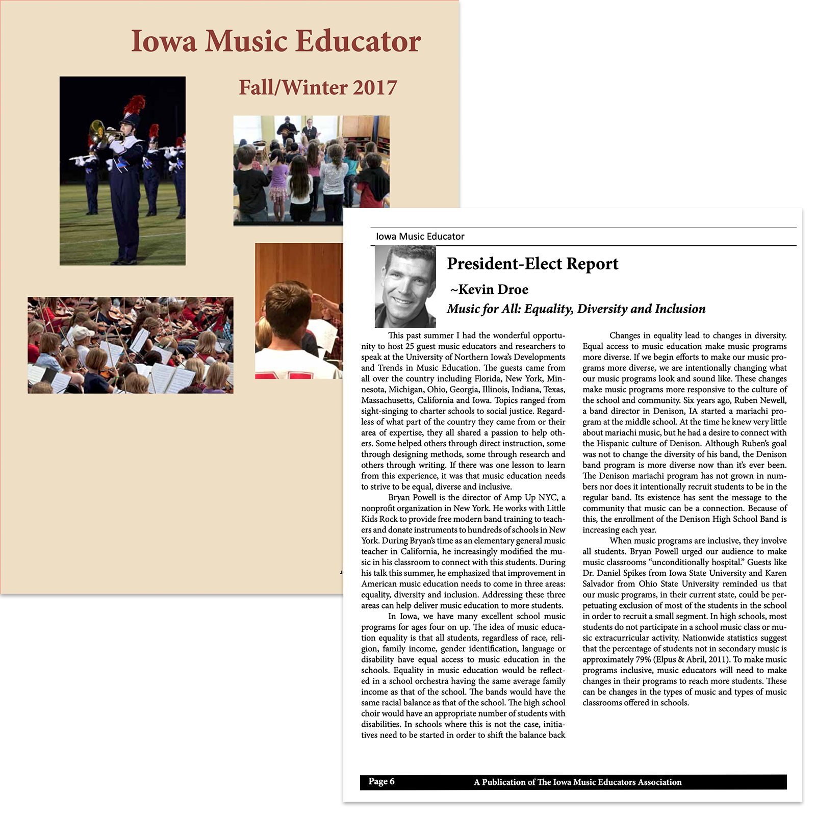 Music for All: Equality, Diversity and Inclusion