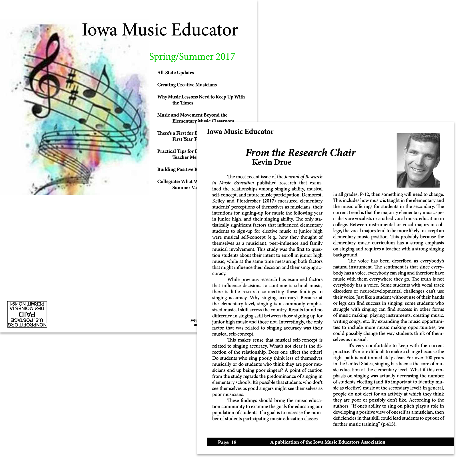 The Effect of Singing on Self-concept