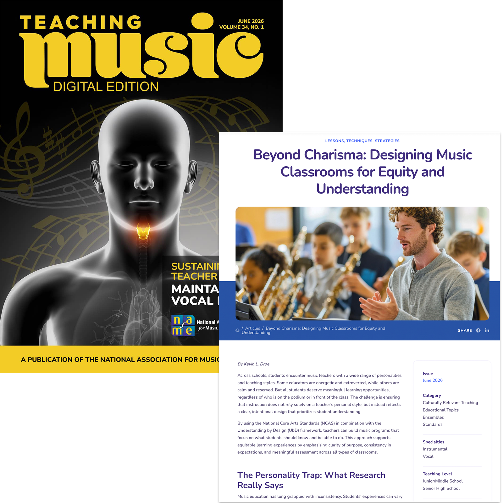 Beyond Charisma: Designing Music Classrooms for Equity and Understanding