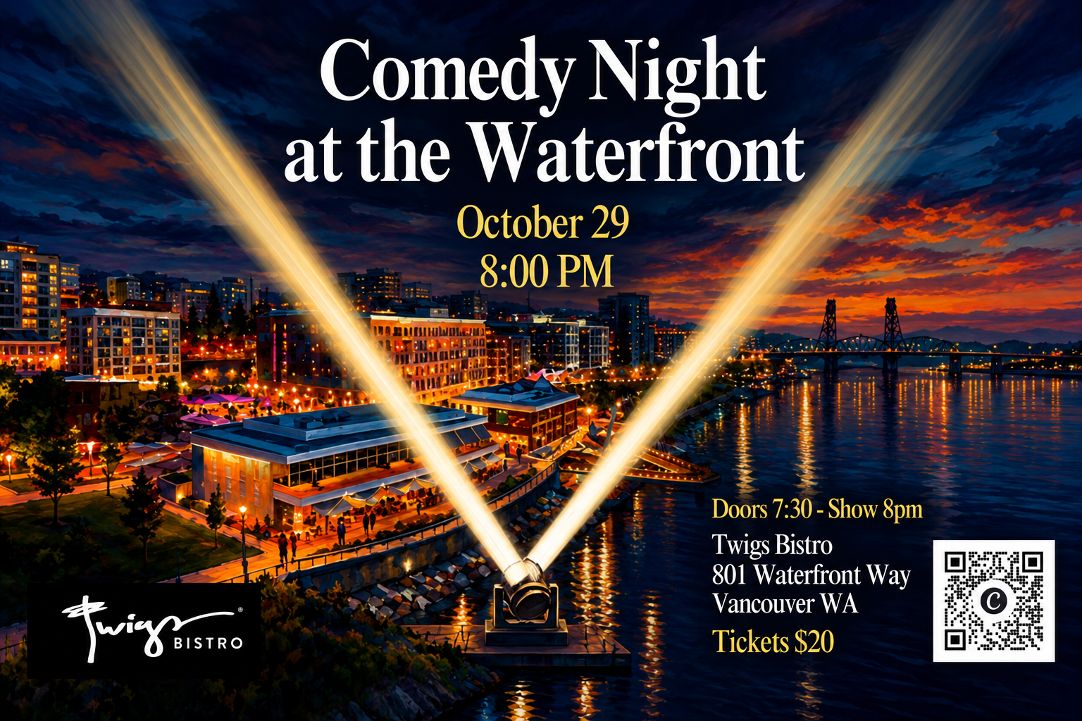 Comedy Night at The Waterfront