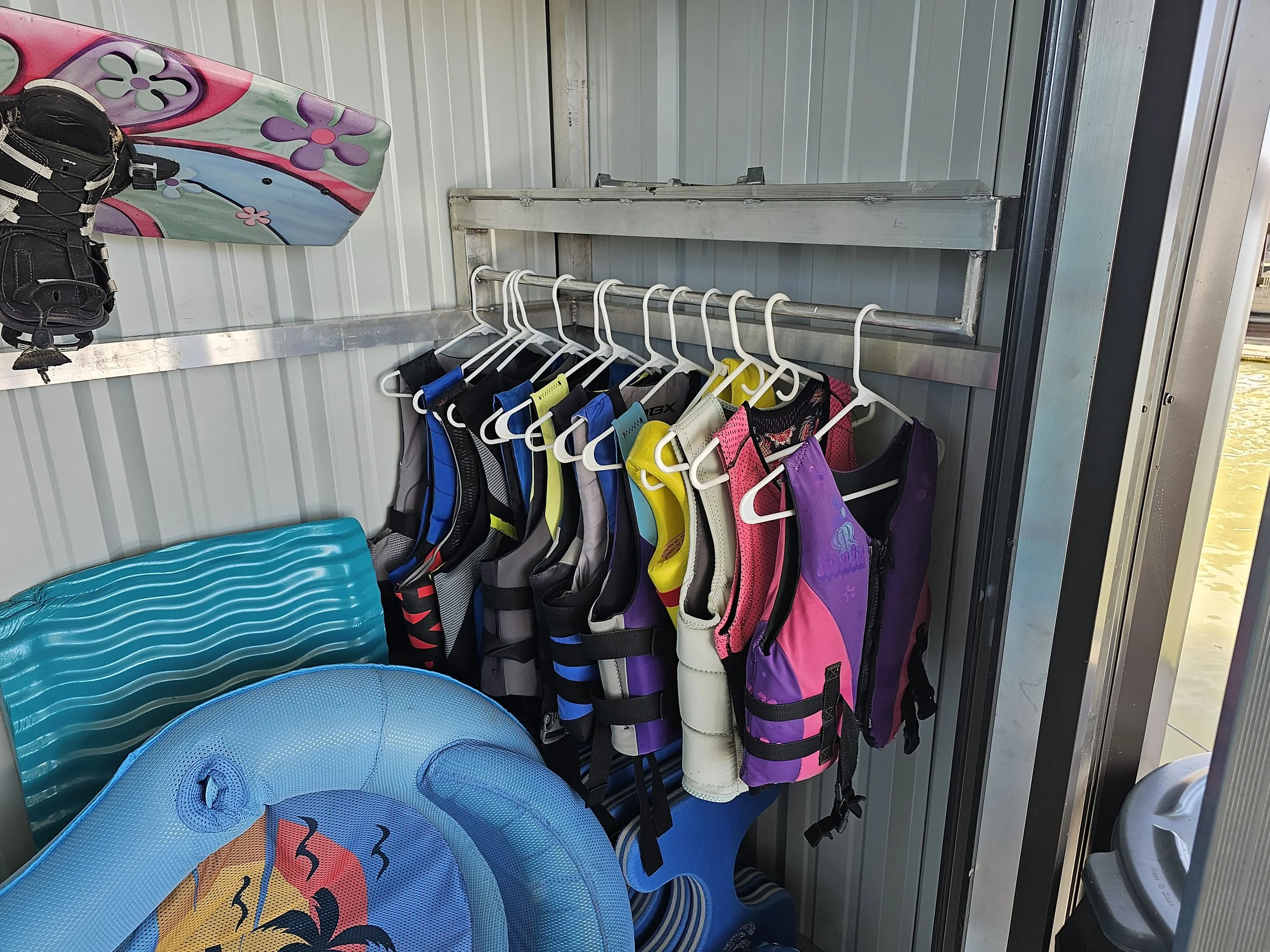 Life Jacket Rack