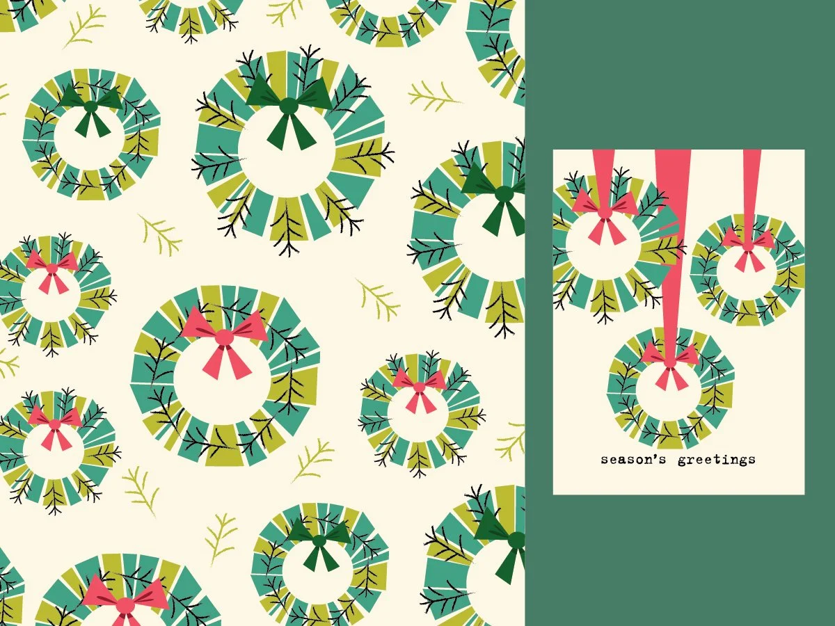 seasonal print + pattern